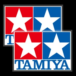 TAMIYA Safety Warning Reflective Motorcycle Stickers Car Moto Bike E-Bike Scooter Fuel Tank Helmet Body Vinyl Decals Accessories
