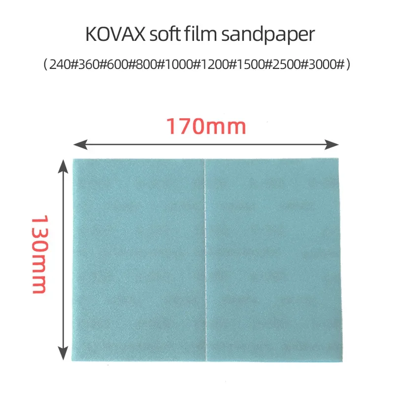 KOVAX Pneumatic Square Dry Grinder 70x108mm  Japanese Double Eagle Square Sander Car Beauty Polishing Soft Film Sandpaper