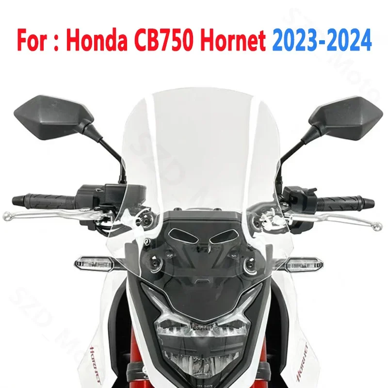 

Screen For Honda CB750 CB 750 Hornet 2023 2024 Motorcycle Touring Windshield Windscreen Wind Deflectors Viser Visor Transparent