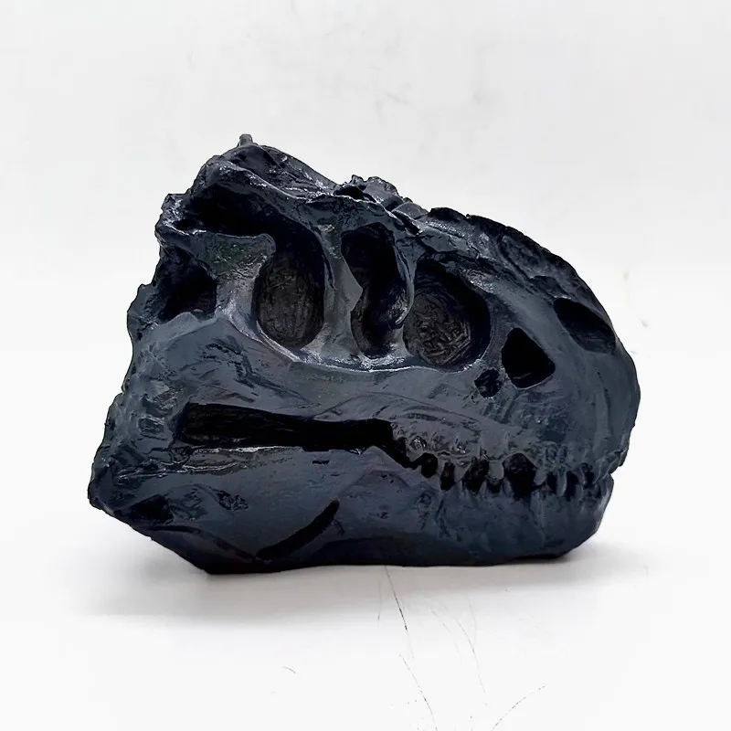 Silicone mold Halloween indoor decoration DIY resin plaster decoration for Tyrannosaurus Rex dinosaur skull specimens