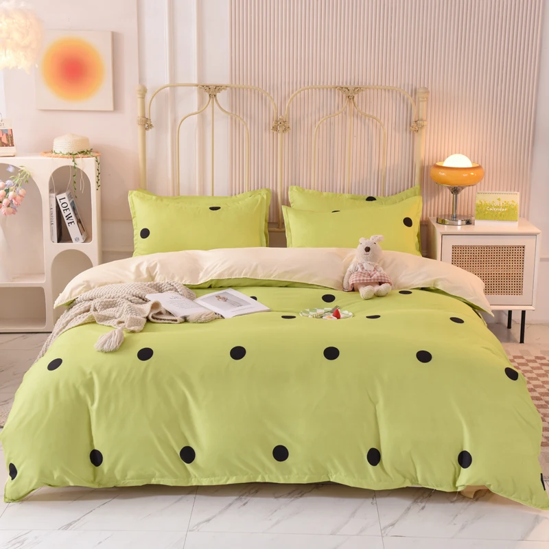 4-piece bedding set comforter set Soft and comfortable  for be suited to four seasons Suitable for the room dormitory