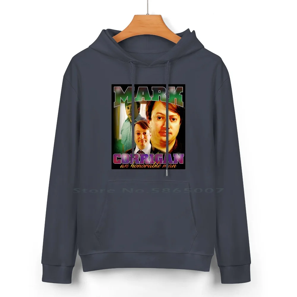 Mark Corrigan 90s Rap Pure Cotton Hoodie Sweater 24 Colors Mark Corrigan Peep Show Vintage Rap 90s Rap Rap Bootleg David