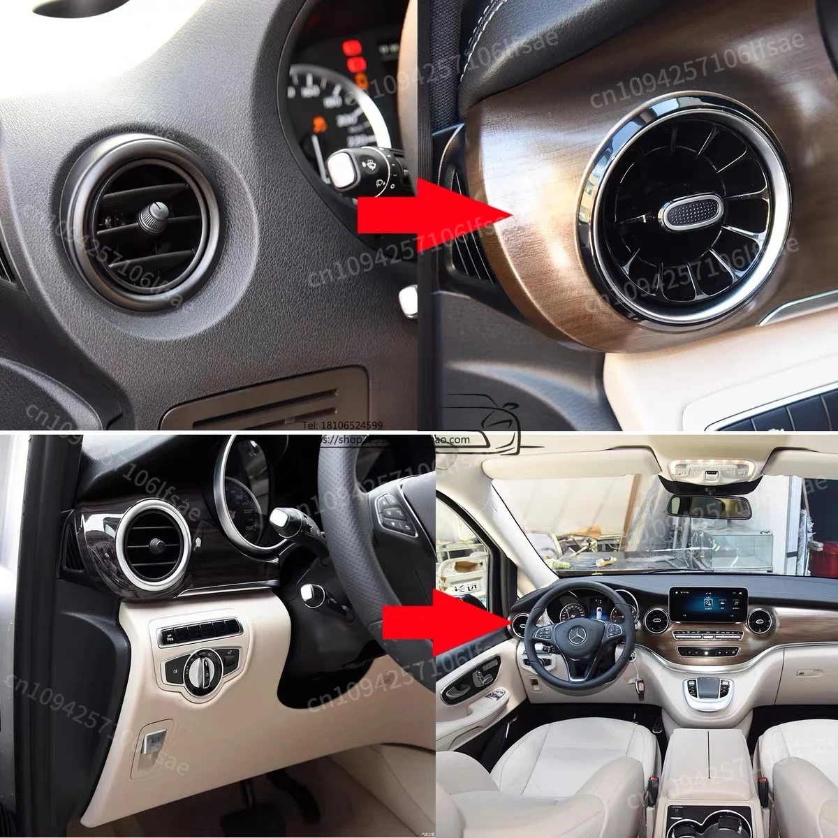 

Для нового Vito V260 турбокондиционера воздуховыпускное отверстие центральное управление приборная панель из трендовых вентиляционных аксессуаров