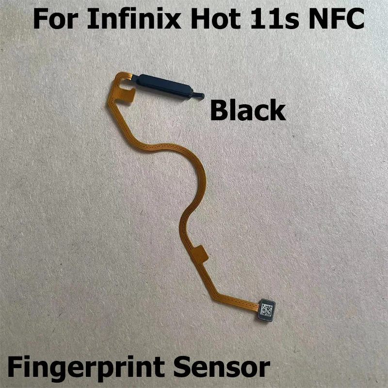 Fingerprint Sensor Home Button Menu Touch ID Scanner Ribbon Connector For Infinix Hot 11s NFC X6812 X6812B Flex Cable