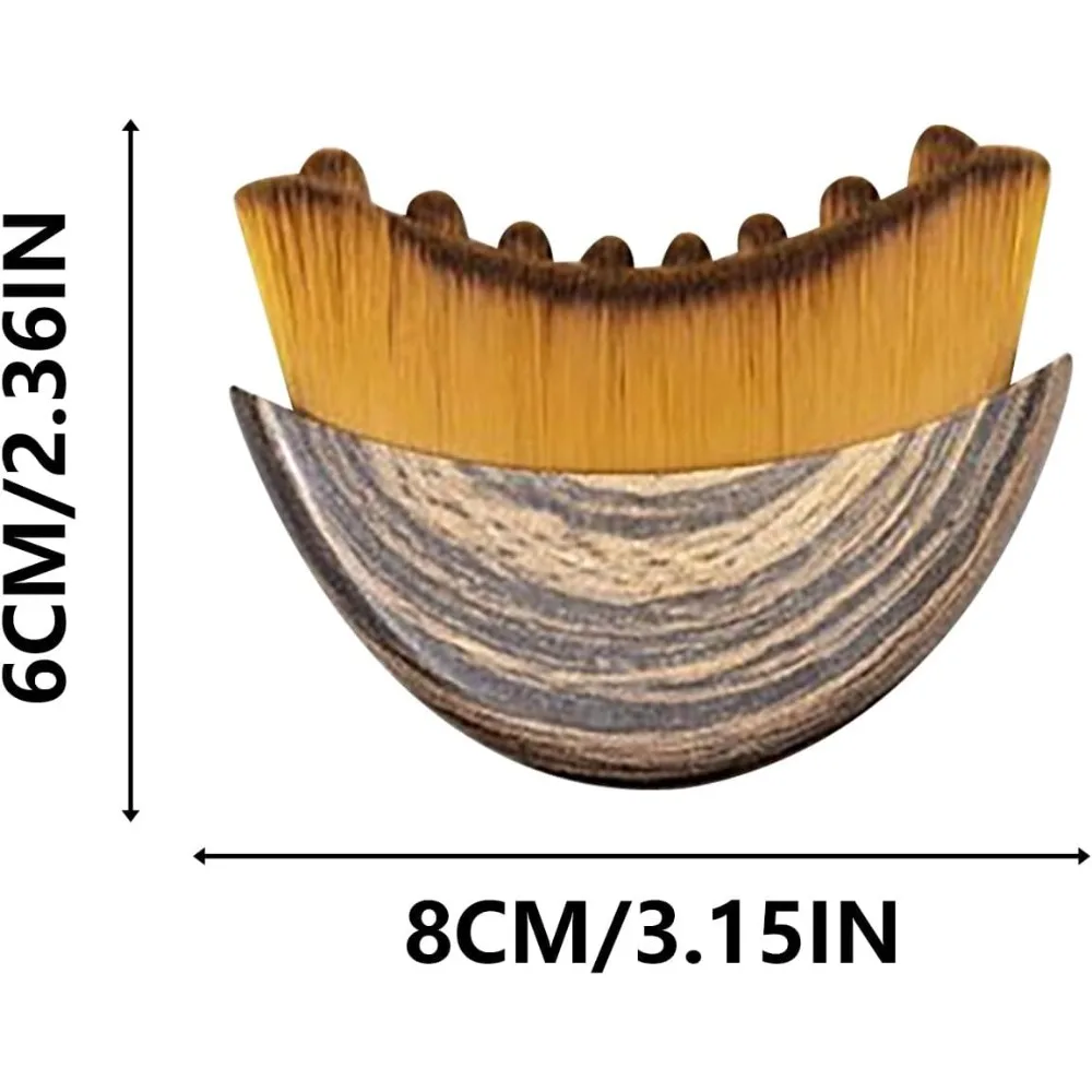 فرش كفاف اللمفاوي للوجه والجسم مدلك التصريف اللمفاوي للوجه الجاف بالفرشاة فرشاة الوجه نحت الفك الذقن #6