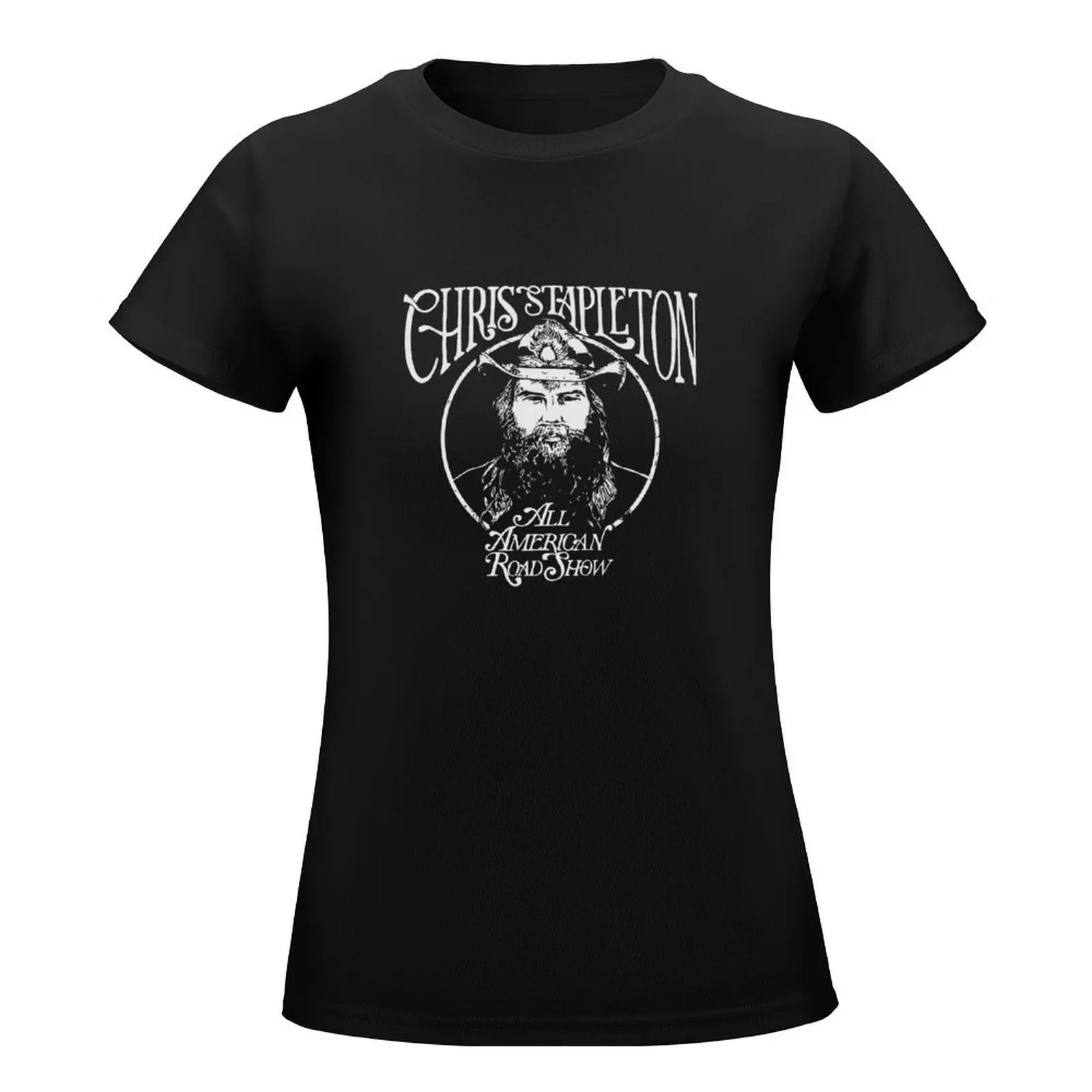 Chris Stapleton T-Shirt sublime lady clothes heavyweights t shirts for Women loose fit