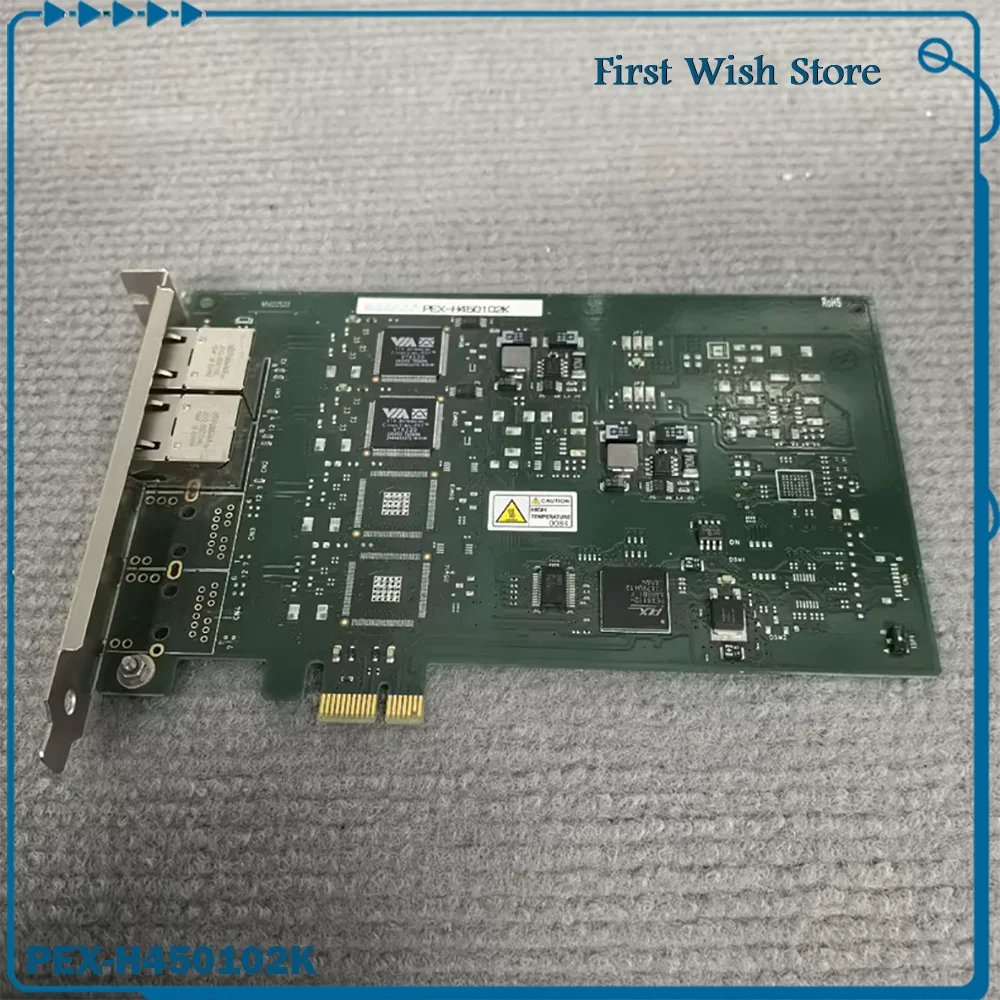 For lnterface Dual channel industrial computer network card PEX-H450102K