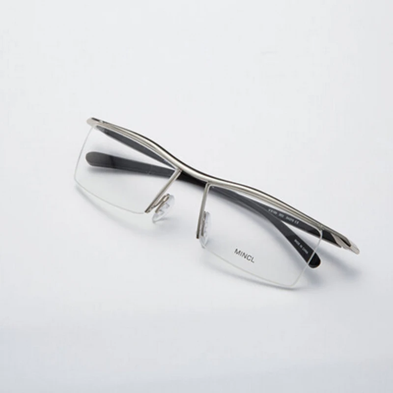 Men Optical Frames Eyeglasses Frames Rack Commercial Glasses Fashion Eyeglasses Frame Myopia Titanium Frame TR90 Legs