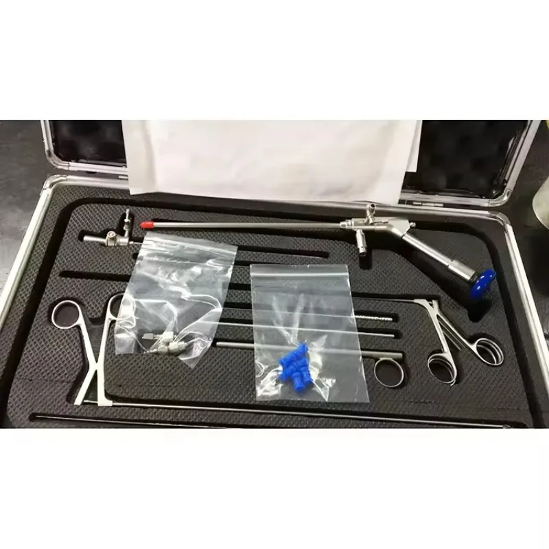 Veterinary PCNL Rigid Nephroscope Percutaneous Urology Endoscope Surgical Set for Nephrological Procedures