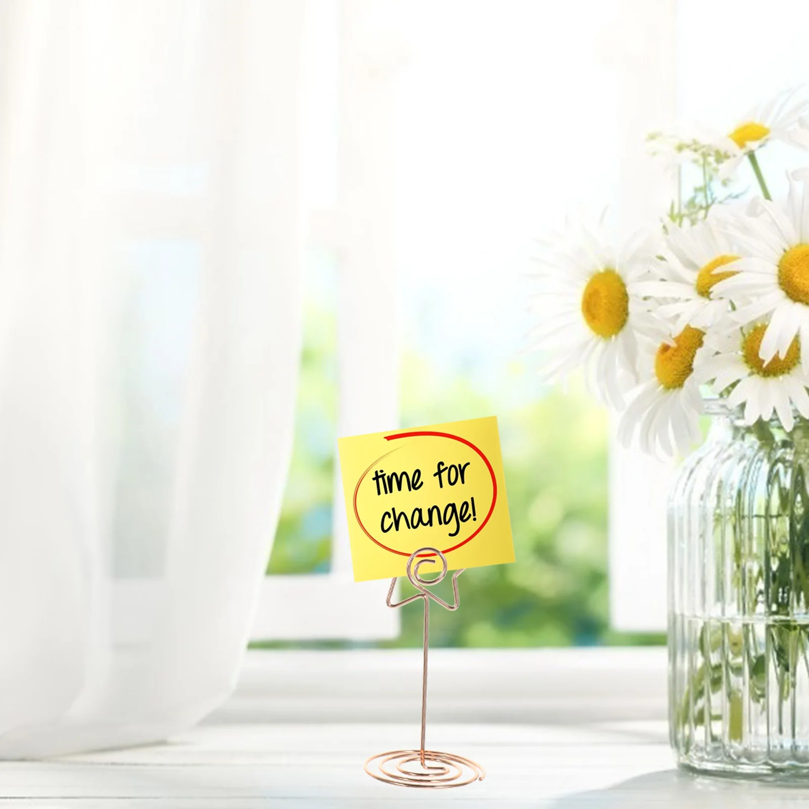 

6pcs Love Heart Name Card Holder Table Number Clip Stand For Photos Memos Wedding Party Tabletop Display Menu Sign Holder