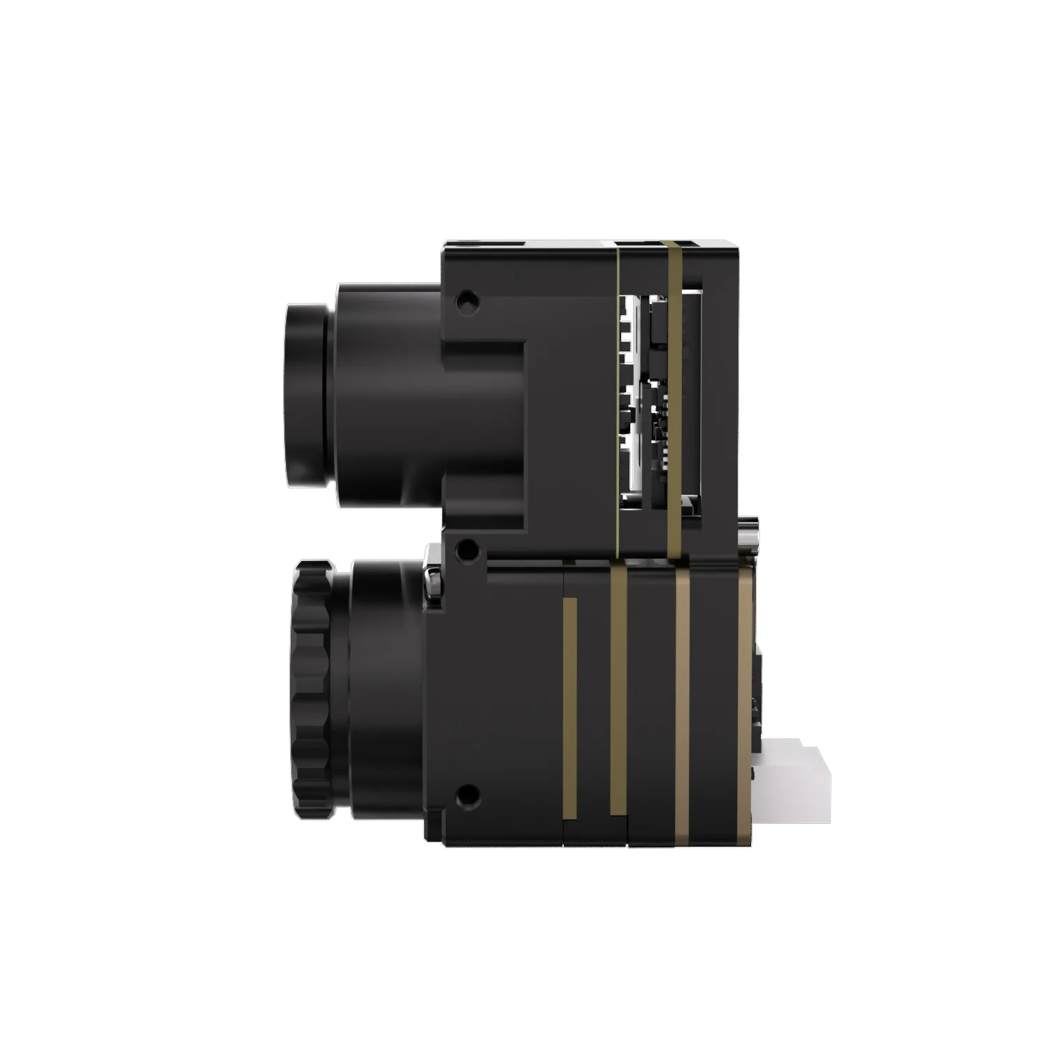 

NCZOBOE FPV CVBS-камера с ночным видением, 8-кратным увеличением, модулем Fusion 50 Гц, двойной подсветкой и тепловизором 640x512