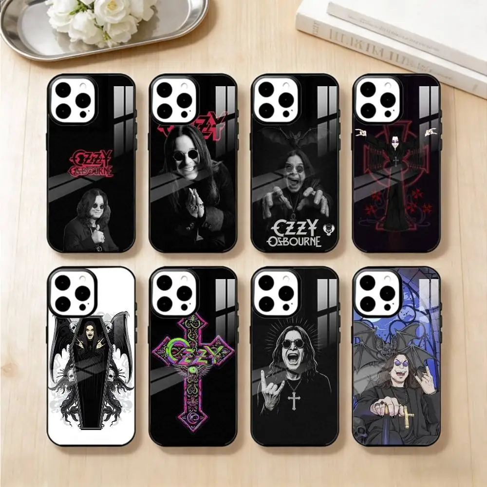 

Black Ozzy Sabbath Phone Case For iPhone 14,16,15,13,17,12,Plus,Pro,Max Magnetic For Magsafe Frosted Cover