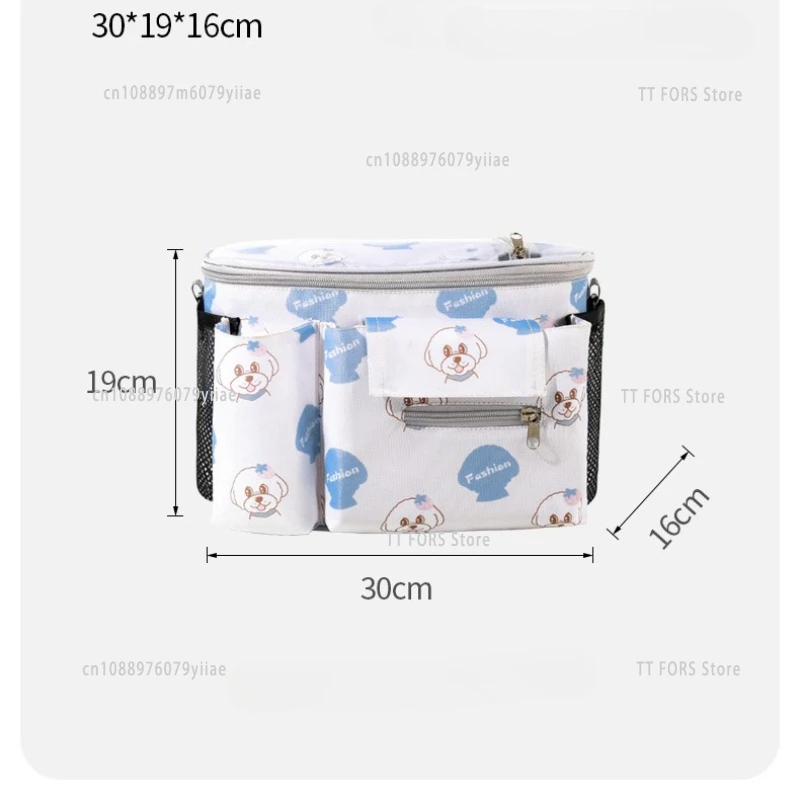 عربة طفل حقيبة للحمل متعددة الوظائف تخزين الحفاضات الأم حقيبة الطفل السفر حقيبة التخزين ملحقات عربة الطفل