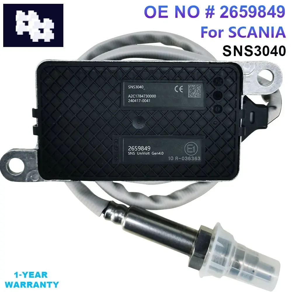 2659849 SNS3040 2659849 Original New Nitrogen Oxide Sensor Nox Sensor For Scania Engine