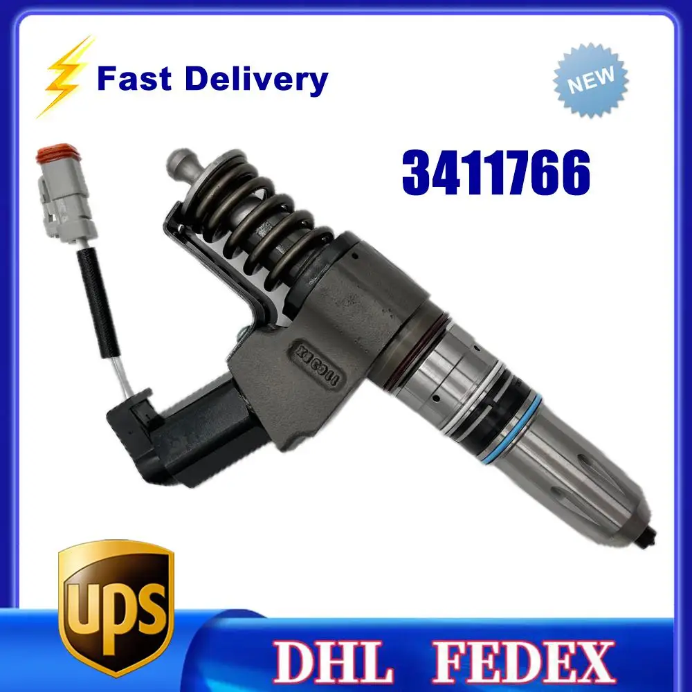 3411766 Fuel Injector Compatible for Cummins N14 QSN14 Diesel Engine