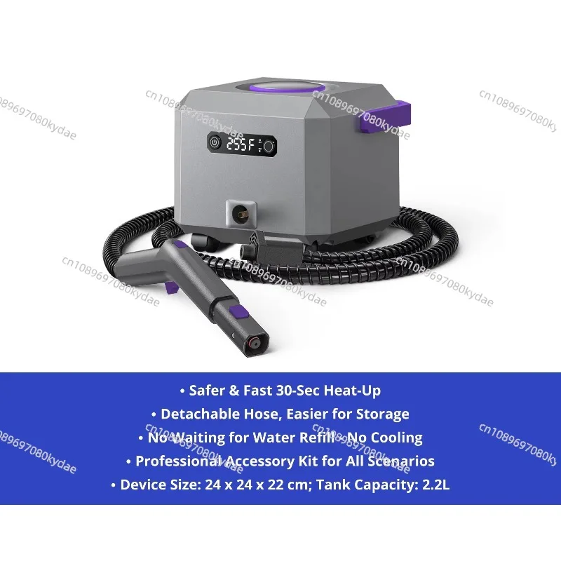 High-Temperature 1600-2600W Electric Steam Cleaner Multifunctional Detachable for Home Car Sterilising & Deep Cleaning