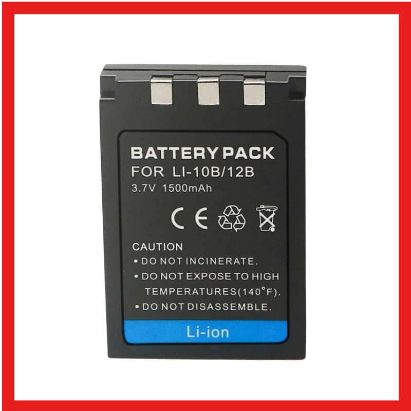 

High Grade LI-10B Li-ion Battery for Olympus Cameras Safe Charging No Memory Effect Reliable Power Supply for Photography