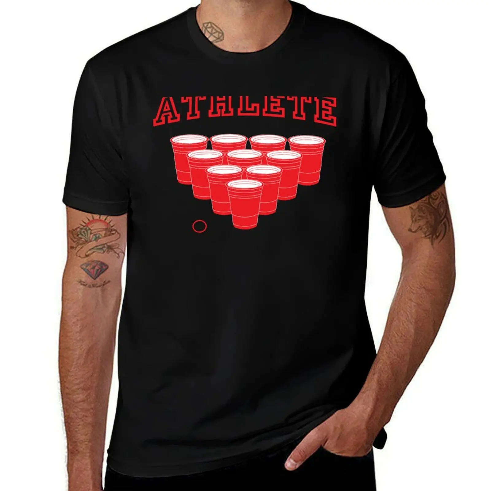 

Beer Pong Athlete T-Shirt t shirt personalised cotton t shirts high quality T-Shirt