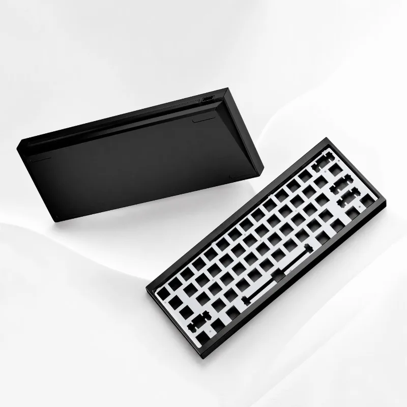 Nas60 Keyboard Aluminum Shell Customized Gh60 Case Anode Replacement Shell Wooting MX Switch for Mechanical Keyboard Accessories