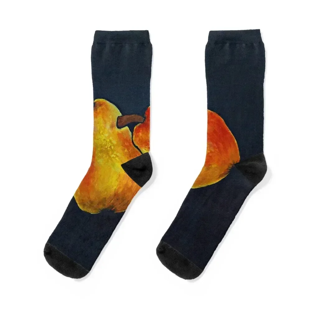 Pear Pair Socks fashionable Climbing loose valentine gift ideas Socks Female Men's