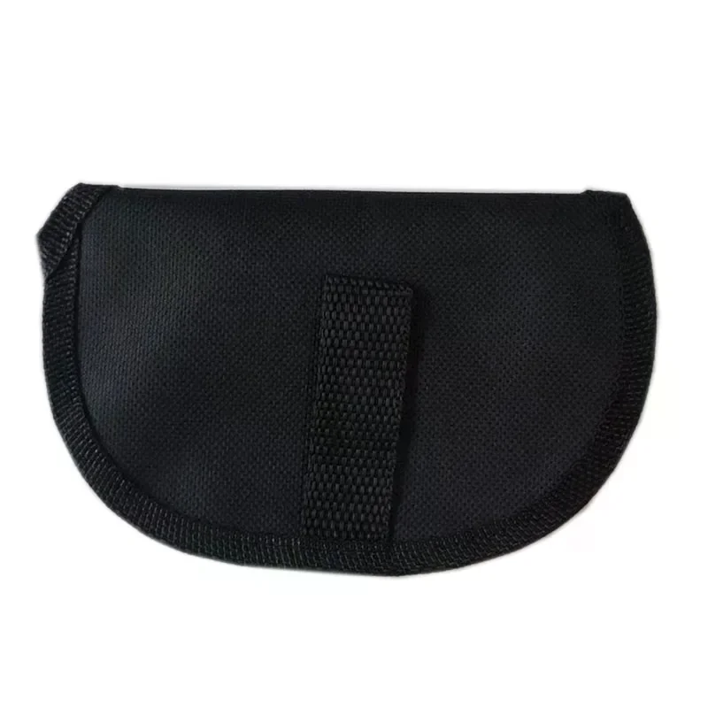 1Pc Shockproof Brass 4 Finger Tool Protection Bag With Soft Lining Hanging Buckle Tool Waist Bag For Small Parts Storage