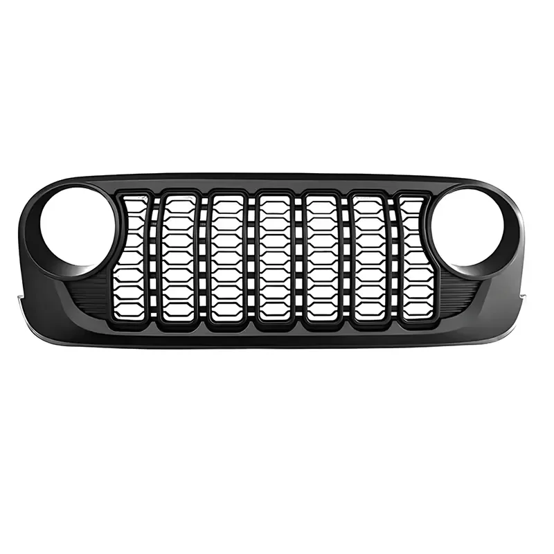 Wrangler Grille for 07-17 for Jeep Wrangler JK 24 Grille Front Face Changed to JL24 Exterior Accessory Applicable for Jk view 6