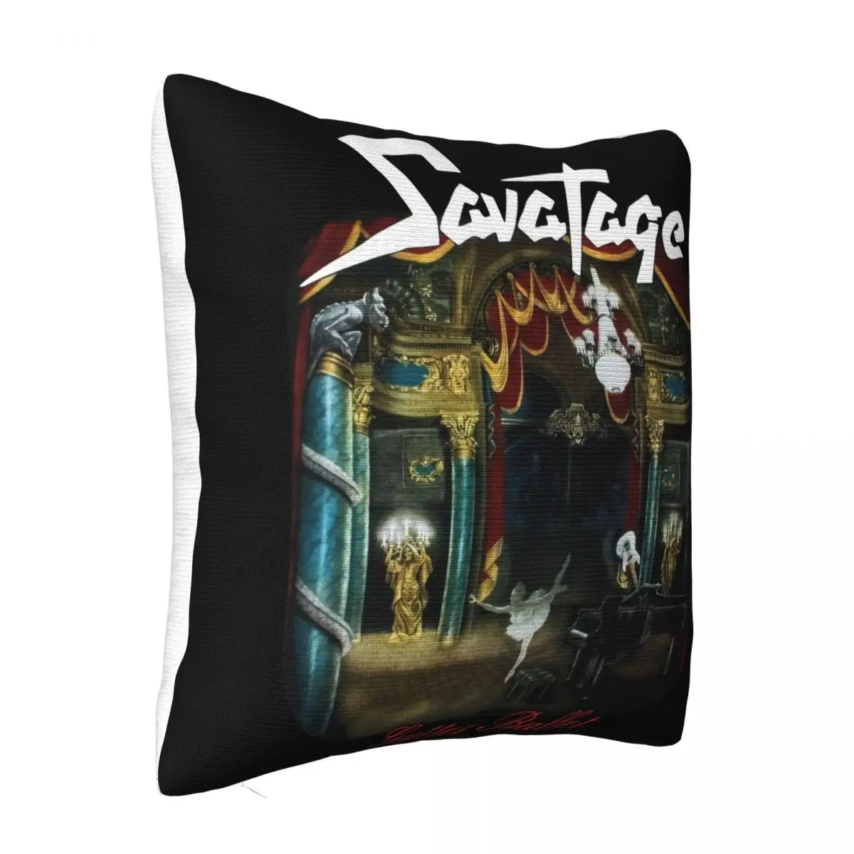 Savatage Gutter Balle Black Unisex Jon Oliva Heavy Progressive Metal Rage Women Men Pillow Case