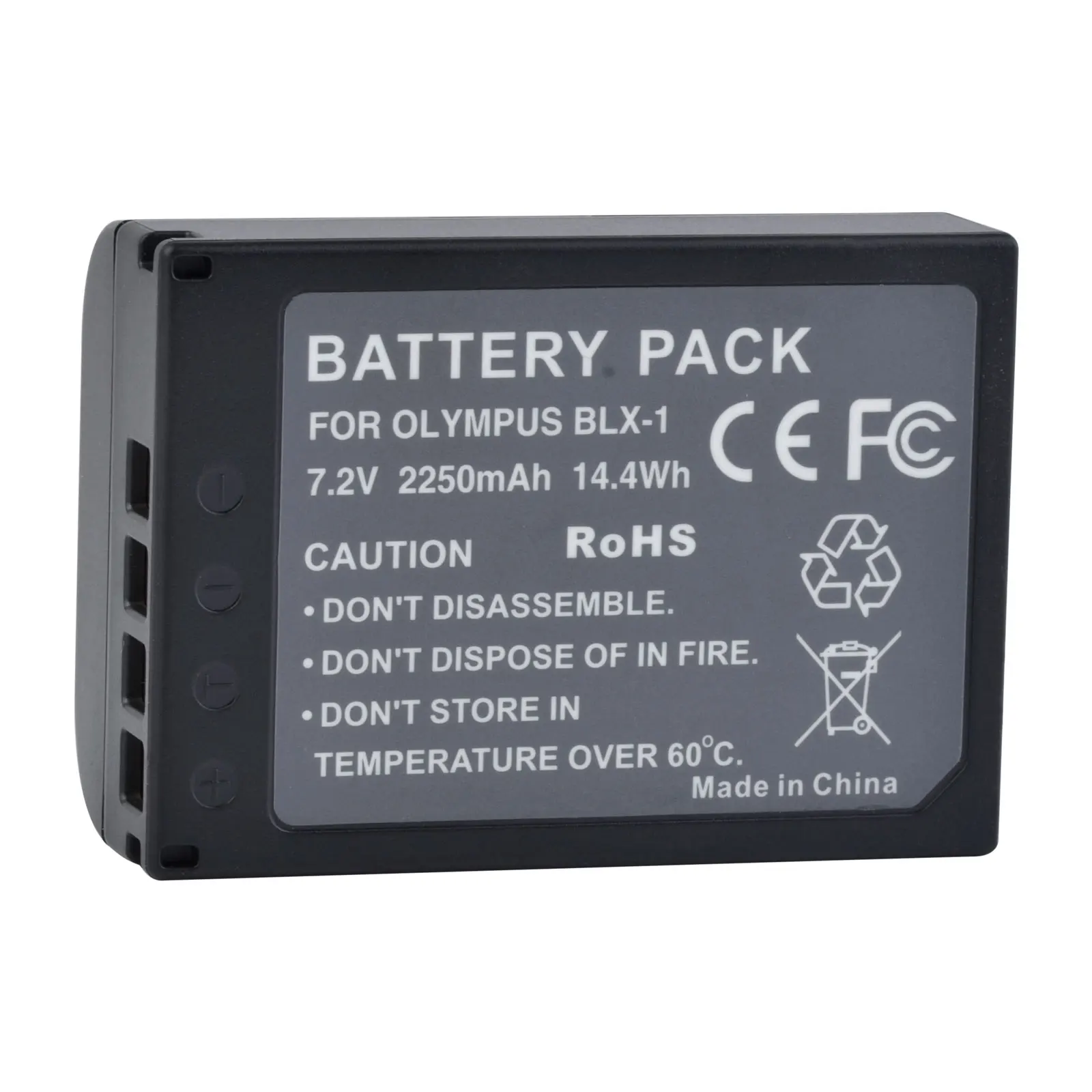 For Olympus BLX-1 BLX1 Camera Battery + LED Dual USB Charger For Olympus OM-1 OM1