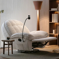 Electric Lazy Sofa Reclining Living Room Light Luxury Rocking Chair Space Massage Armchair Rotating Couch