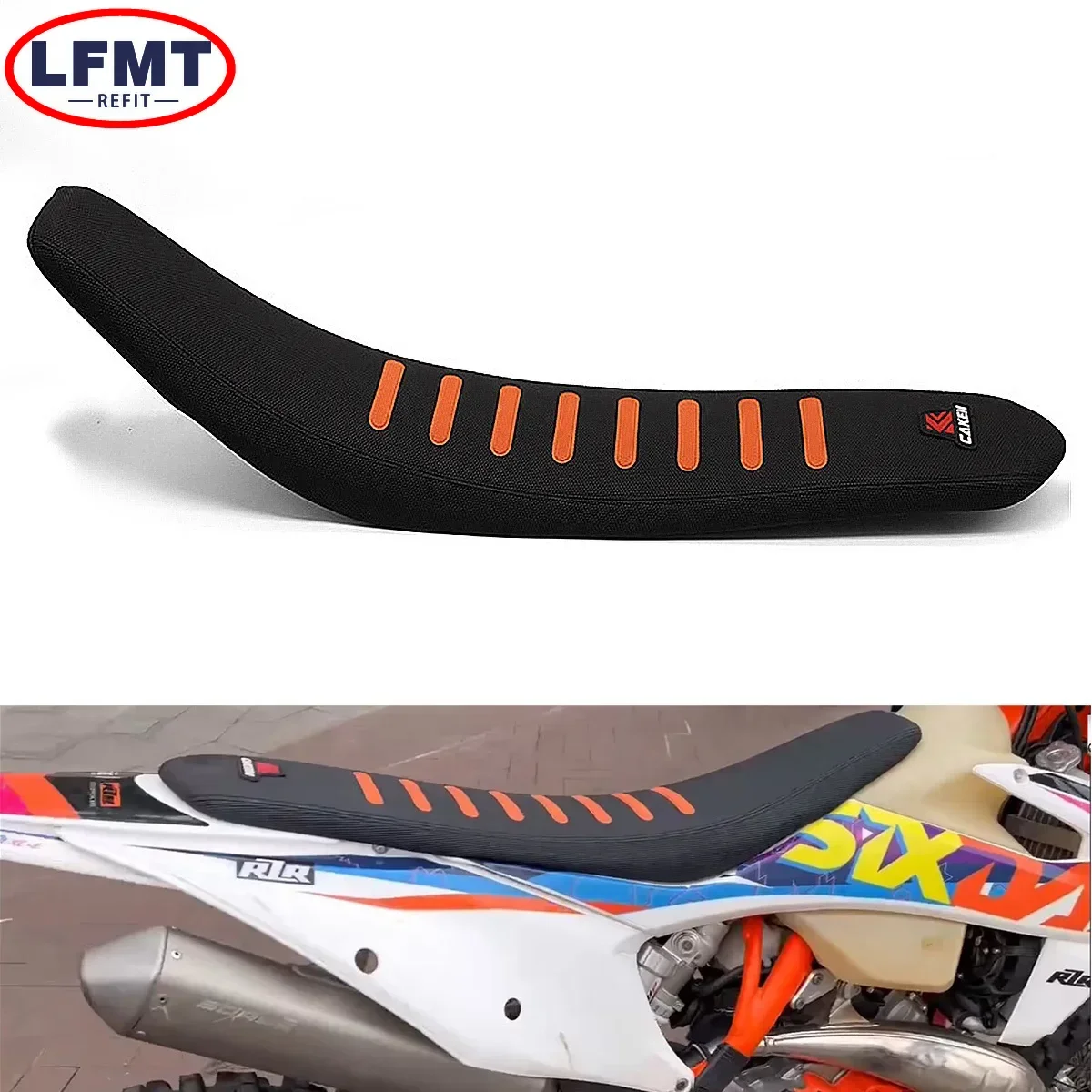 Do motocykli KTM SX XS-F EXC EXC-F XC XC-F XCF-W TPI 150 250 350 2020-2022 NOWOŚĆ 2023. Poduszki na siodełka Antypoślizgowe wodoodporne siedzenie