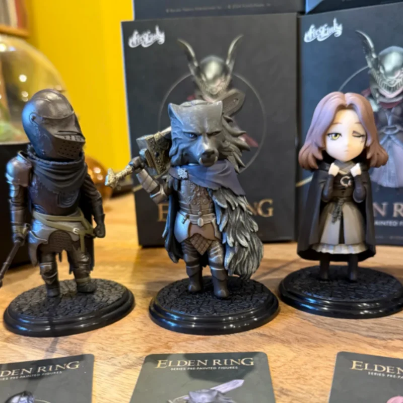 

Genuine Elden Ring Series Pre Painted Figures Blind Box Old Man Ring Handmade Model Ornament Accessories Doll Model Ornament Toy