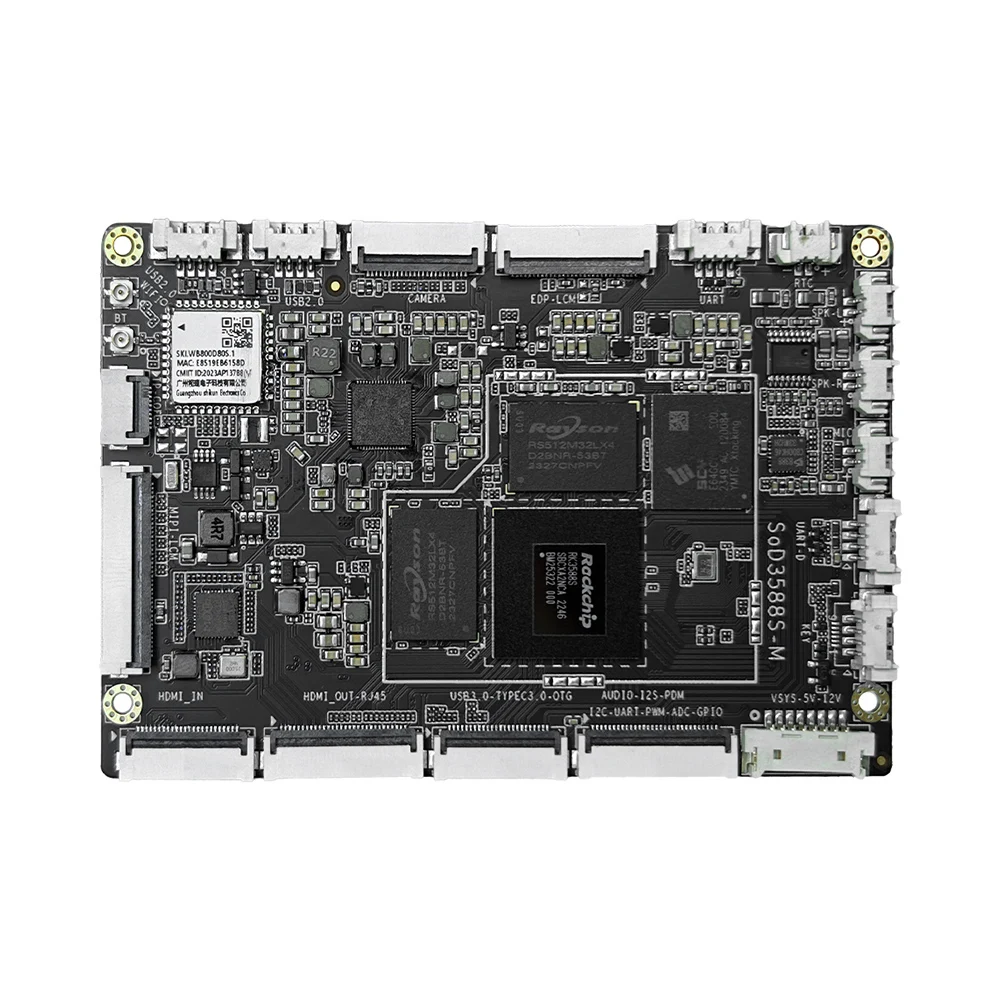 

Плата разработки на базе Rockchip RK3588, промышленная плата SBC для управления, цифровых вывесок, Android, OEM/ODM, плата PCBA
