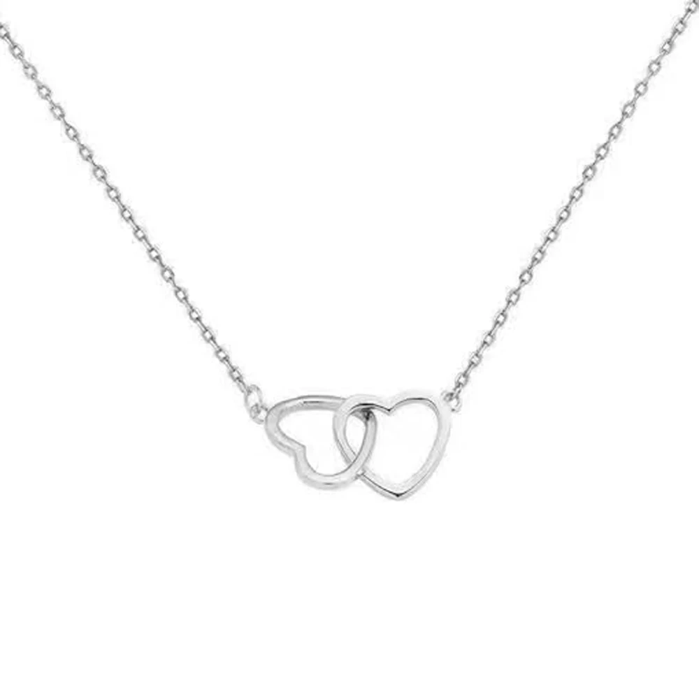 Ожерелья с подвеской в форме сердца, изящное колье «Бесконечность, вечность, любовь», цепочка на ключицы, ожерелье, подарок для нее, матери, подруги Ожерелья с подвеской в форме сердца, изящное колье «Бесконечность, вечность, любовь», цепочка на ключицы, ожерелье, подарок для нее, матери, подруги