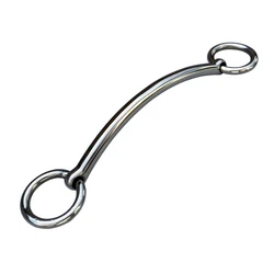 Stainless Steel Ring  Snaffle Bit Small O-Ring Horse Bit 11.5cm 12.5