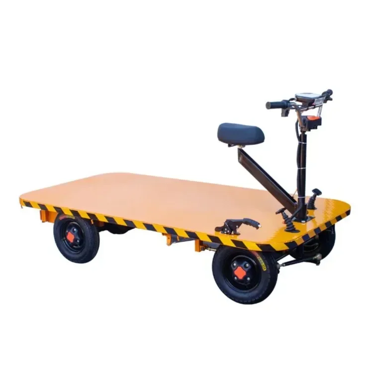 cross-border electric hand Push flatbed truck Three rounds Transport Pull brick car