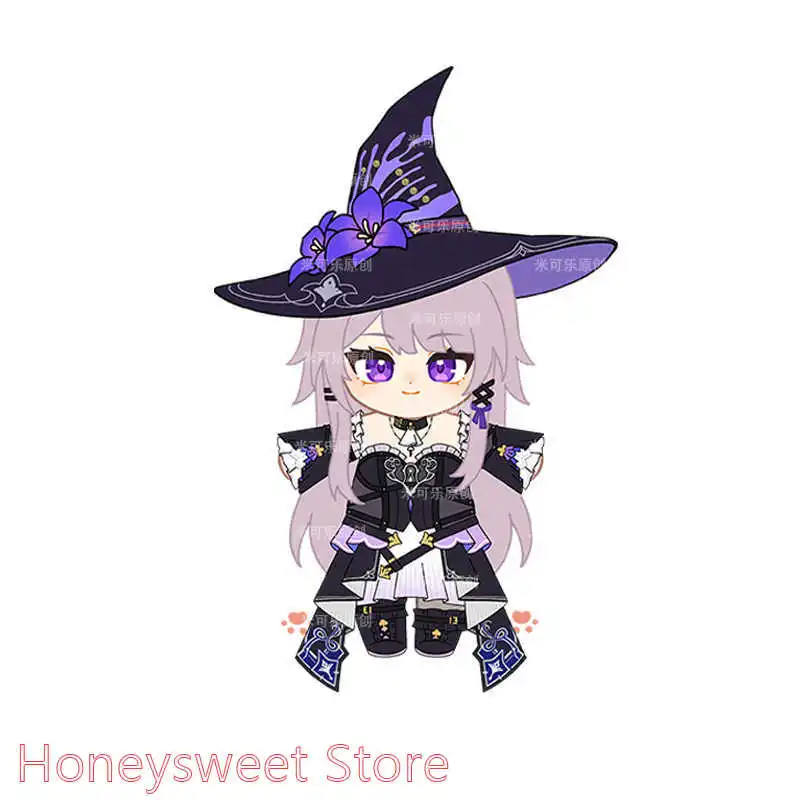 

The Herta Game Honkai: Star Rail Cosplay Anime Figure Plush Cotton Doll Body 20cm Cartoon Dress Up Clothes Outfit Toys Cute Gift