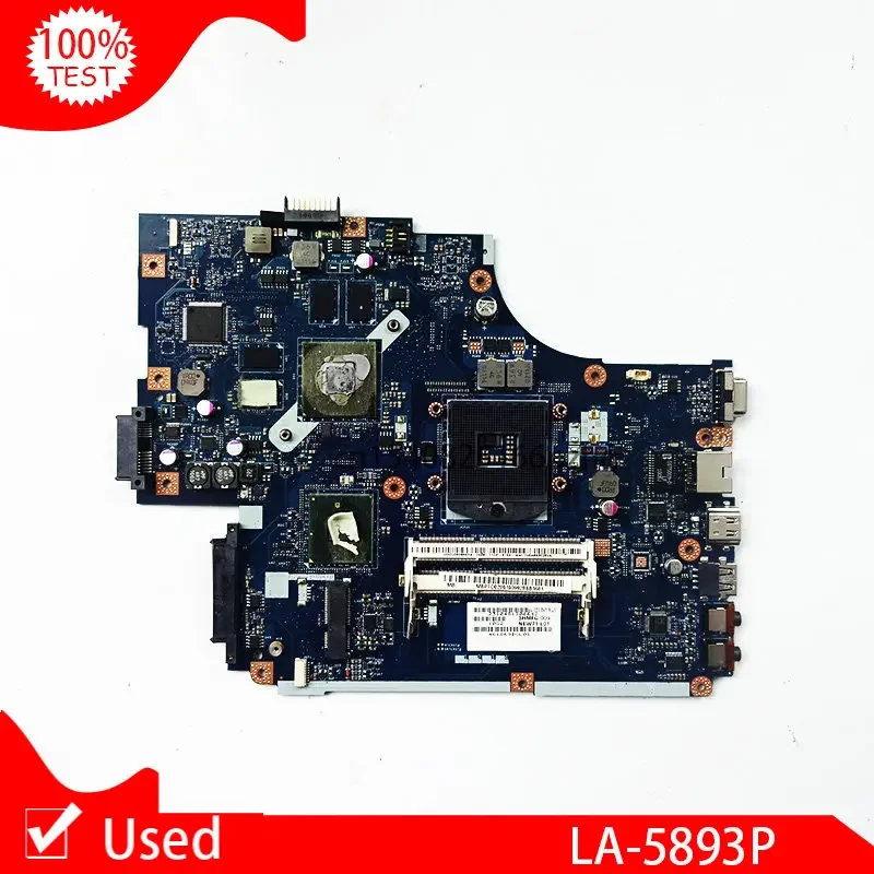 Used For Acer 5740 5741 5742 5741G 5742G Laotop Motherboard LA-5893P DDR3 HM55 Main Board