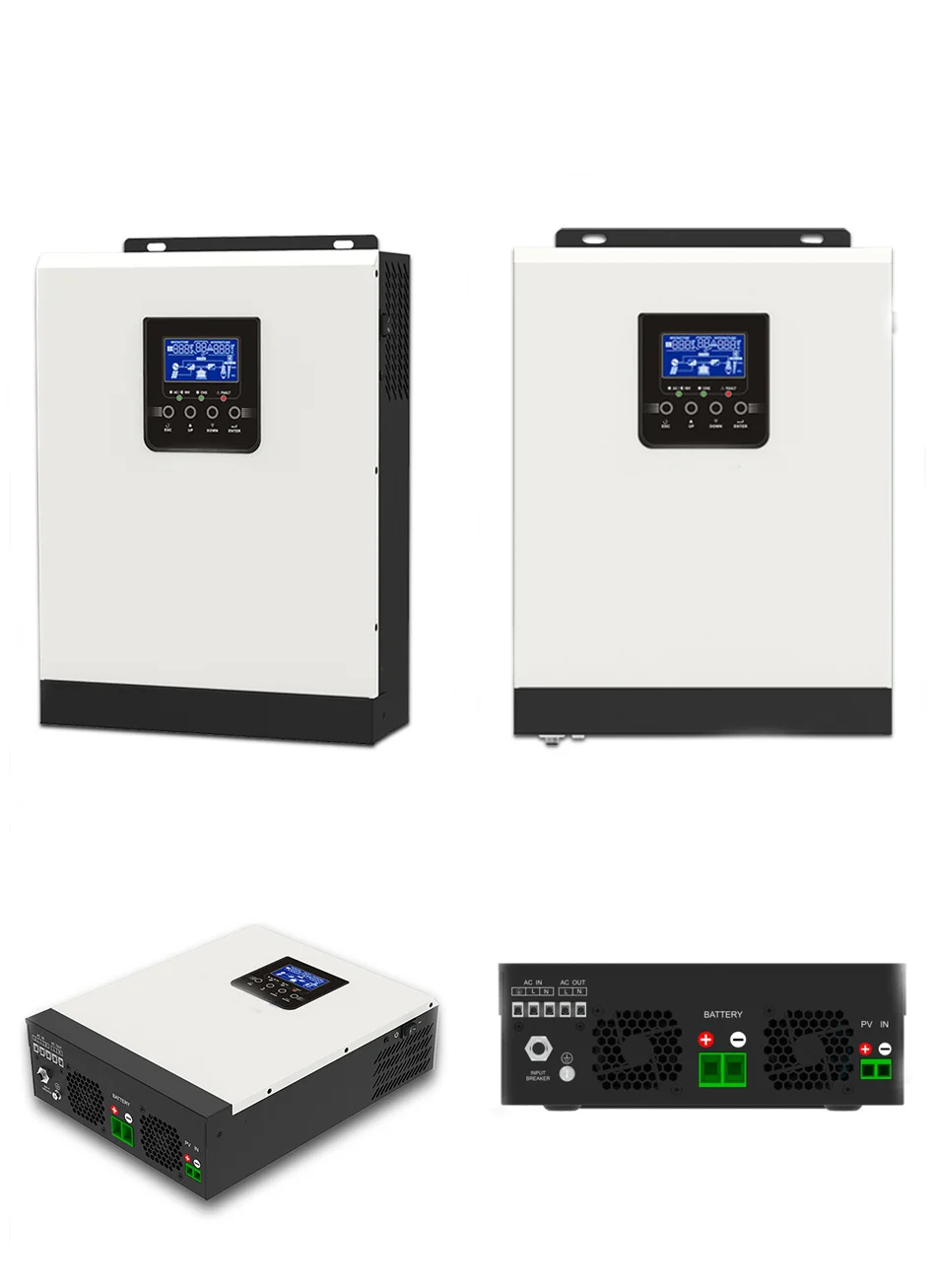 Off-Grid Solar Inverter 2400W 3000VA Pure Sine Wave Power Inverter  Solar Inverter 40A Solar Controller
