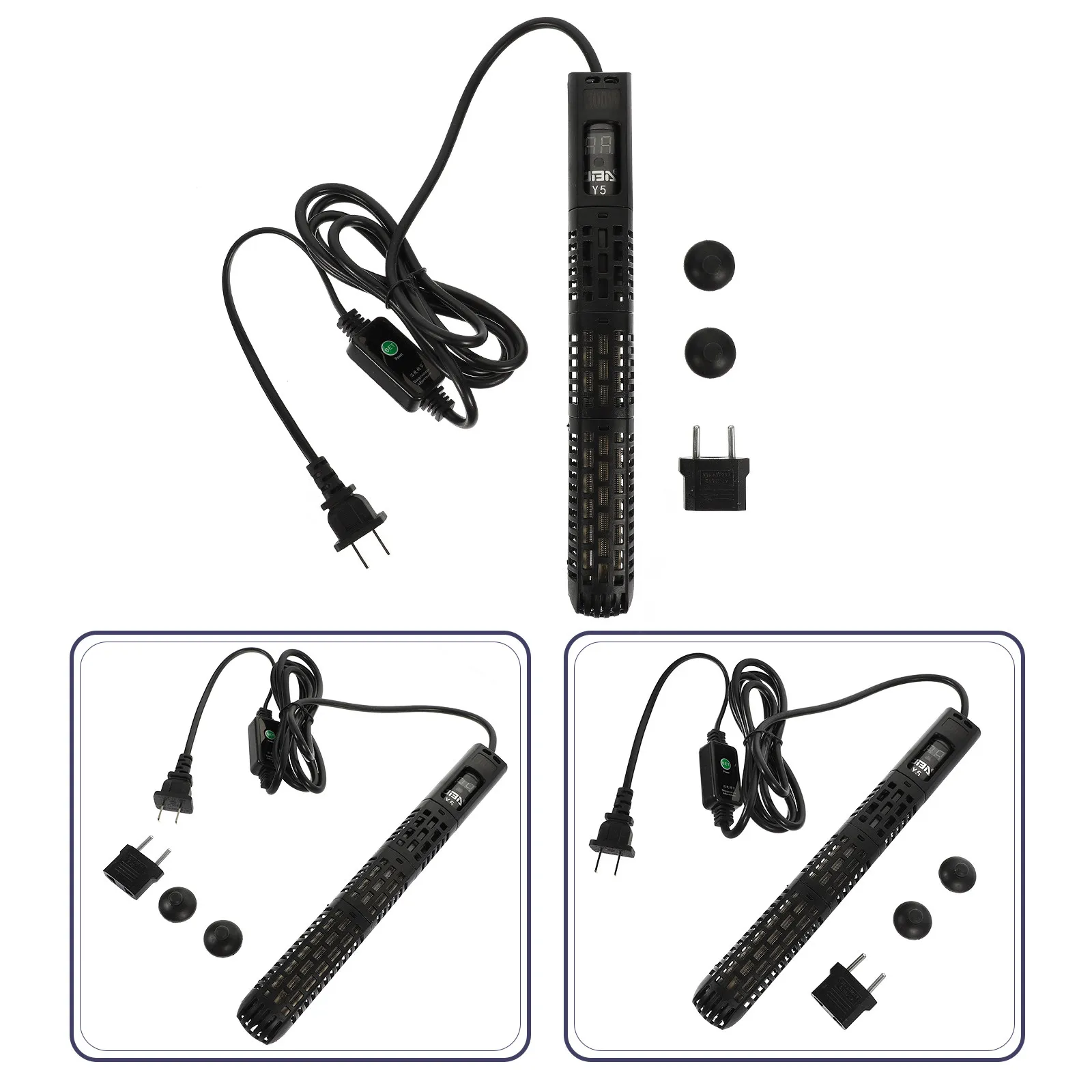 

Погружной нагреватель для аквариума с регулируемой температурой, вилка EU, нагревательный стержень для аквариума