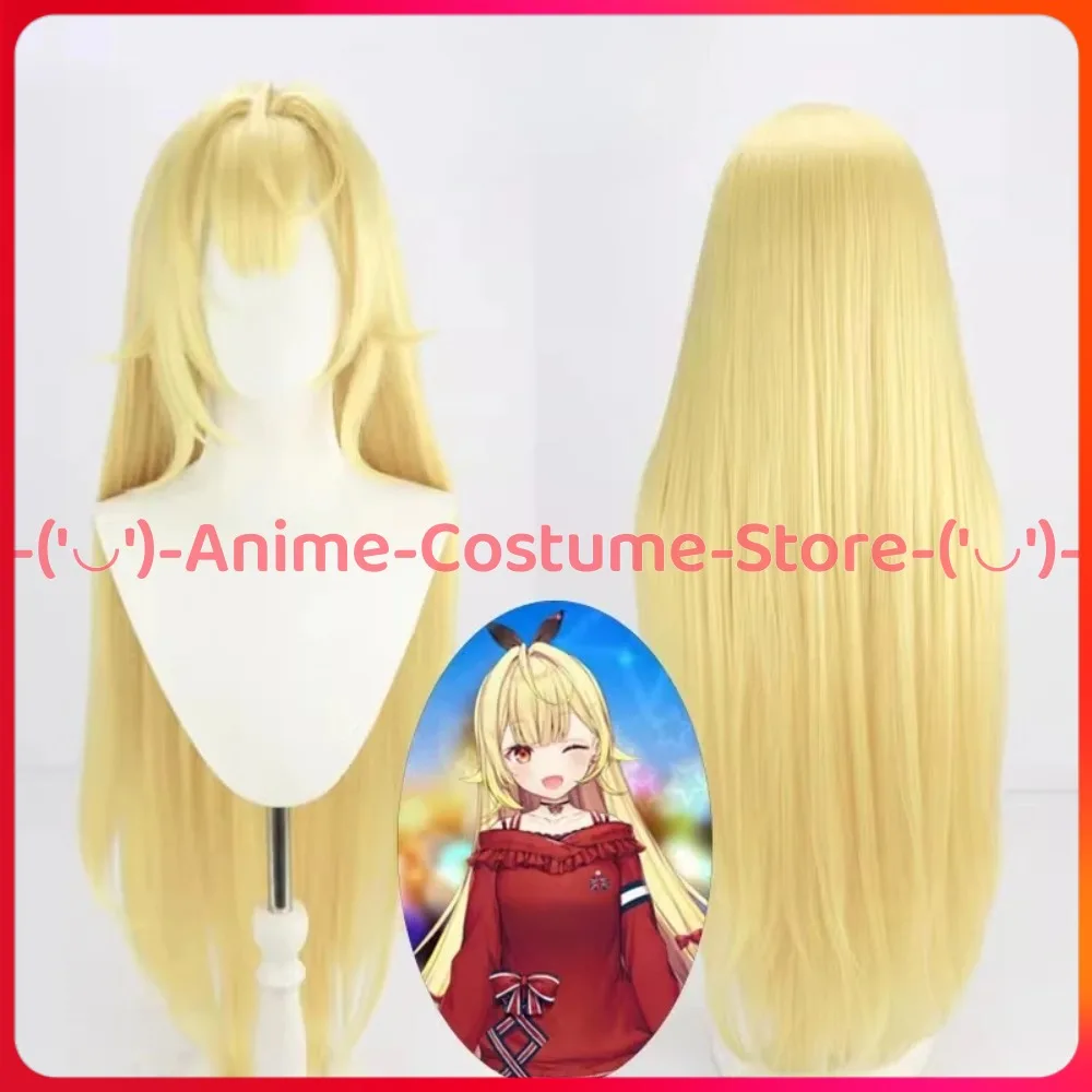 NIJISANJI 호시카와 사라 코스프레 가발 애니메이션 게임 캐릭터 할로윈 카니발 파티 의상 가발 내열성 합성 머리카락