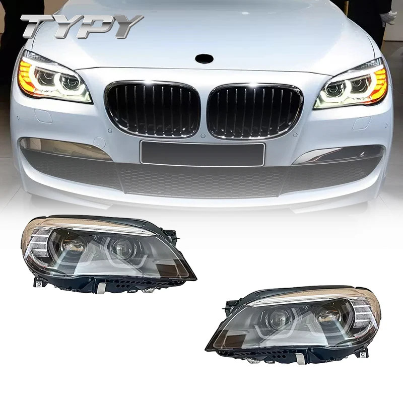 

Car Head Lamp Modified LED Headlights LED Daytime Running Lights Head Light For BMW 7 Series F02 2009-2015