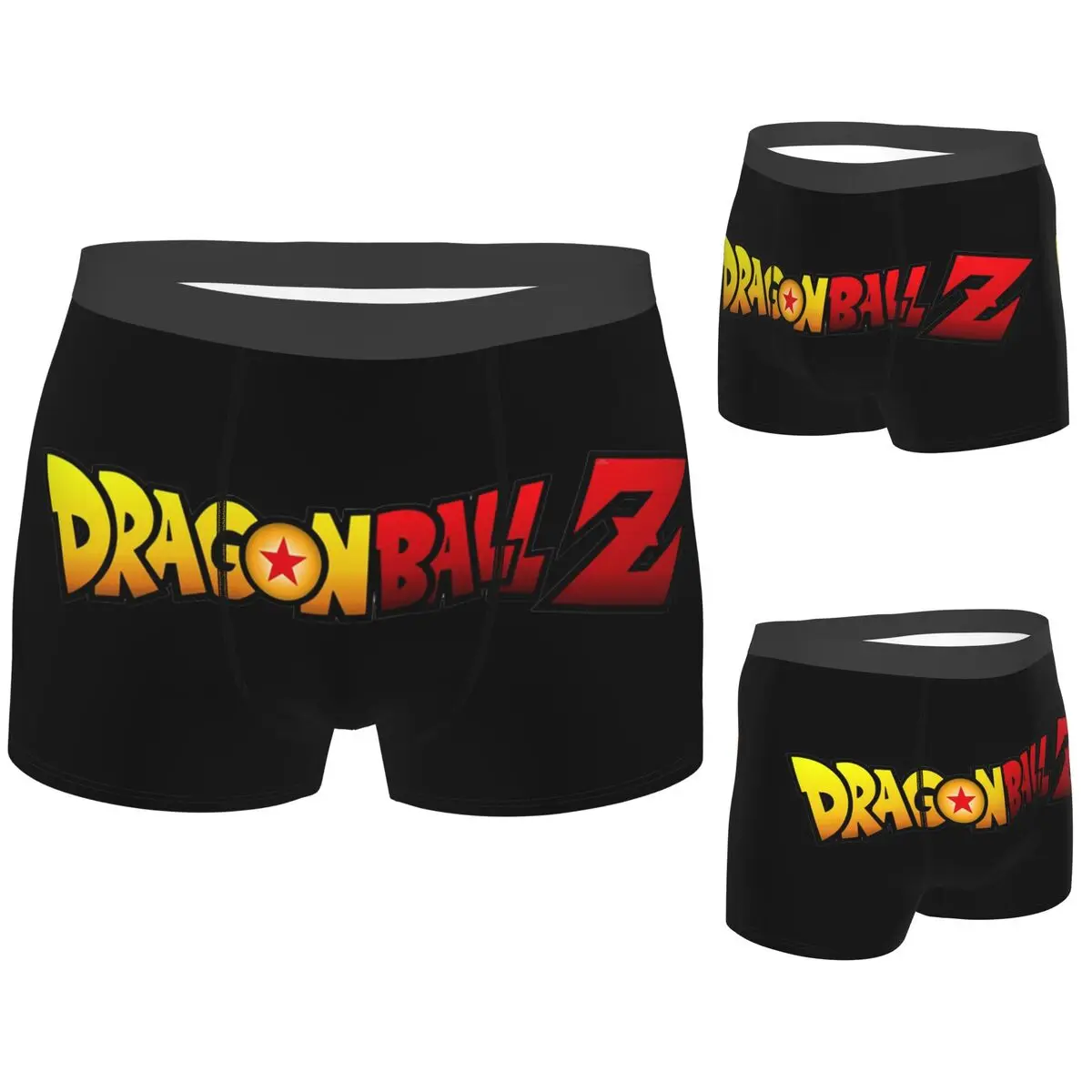 

Boxer Underpants Shorts DBZ Logo Panties Men Soft Underwear for Homme Man Boyfriend Gift