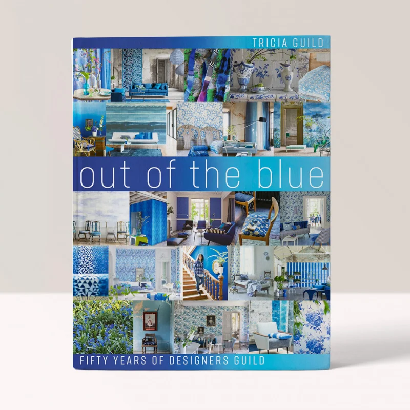 

Out Of The Blue Fifty Years Of Designers Guild Tricia GuildAmanda Back Acc Art Books 9781788840743 Book