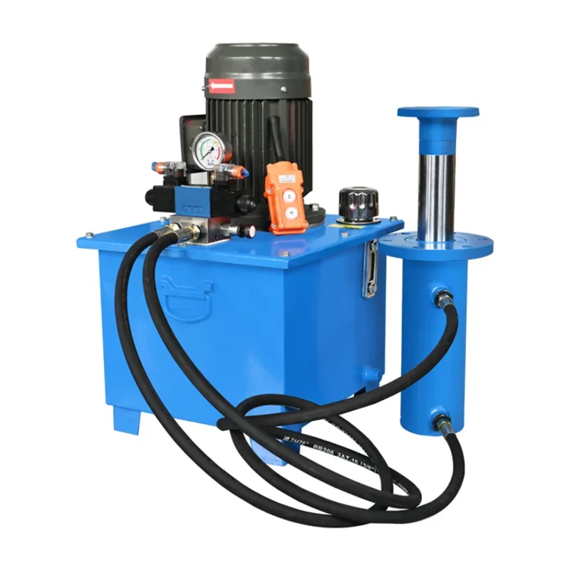 Hydraulic pump station Pressure machine Hydraulic system assembly Oil pump Small hydraulic station Baler Solenoid valve