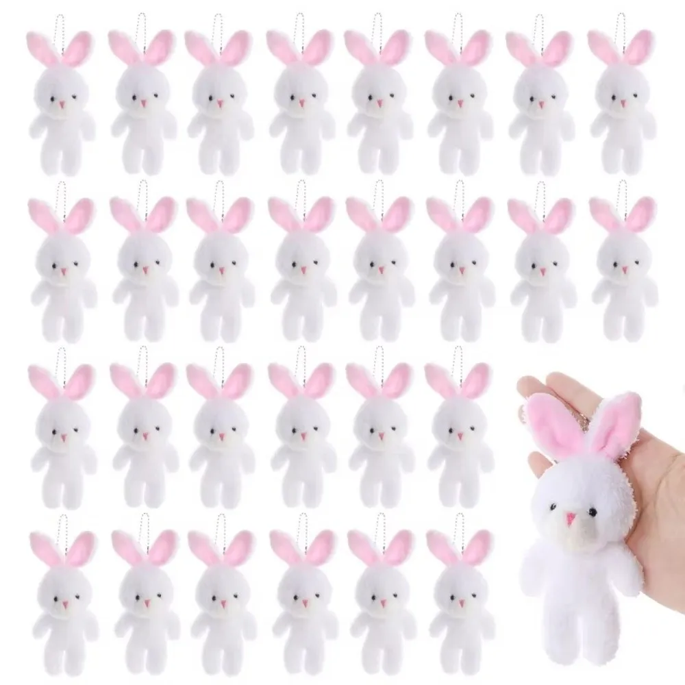 1/2Pcs New Rabbit Bunny Dolls Bouquet Accessories Rabbit Dolls Easter Basket Fillers Party Favors