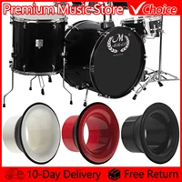 Altavoz de graves de tambor inferior, amplificador de sonido de voz, protección de orificio de bajo, Woofer de tambor, accesorios para instrumentos de percusión
