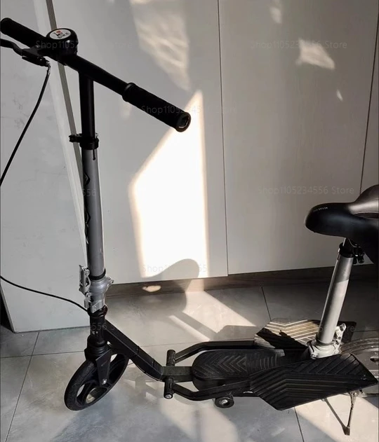 

Ped-Run Pedaling bike with Aluminum Alloy Frame and Disk Brake, 12 Inch Air Wheel Fold Bicycle