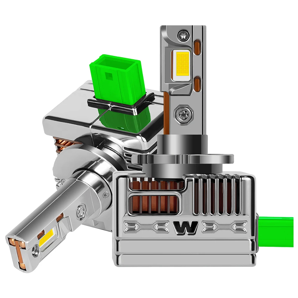 Canbus No Error Neuer LED-Scheinwerfer D3S 20000LM 200 W Hochleistungslampen mit Lüfter 3570 CSP-Chip Autolichter
