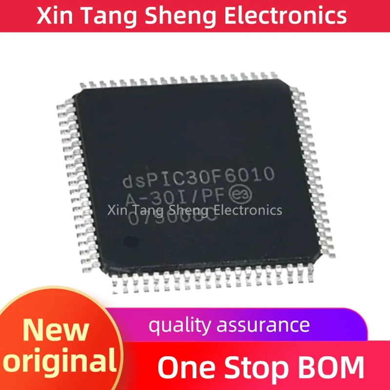 

New original DSPIC30F6010A-30I/PT PF QFP80 microcontrol IC chip in stock