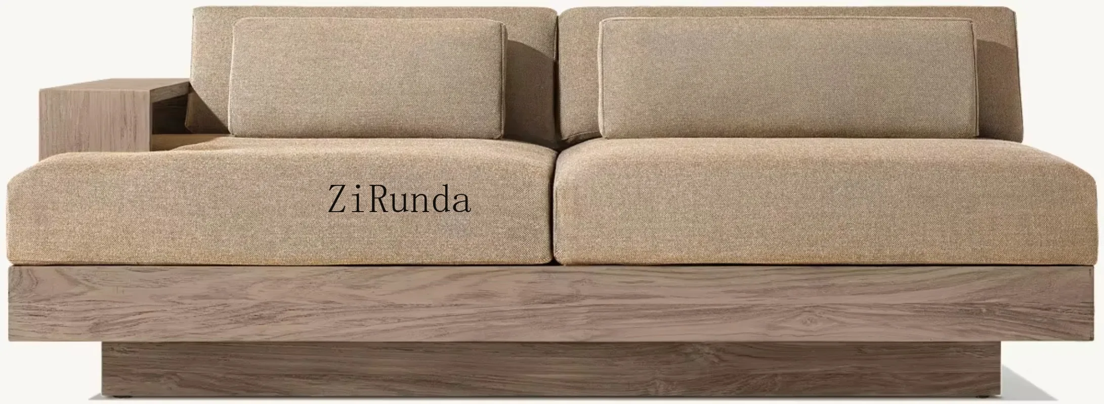 R American natural solid wood teak is corrosion-resistant and durable, making it suitable for outdoor use